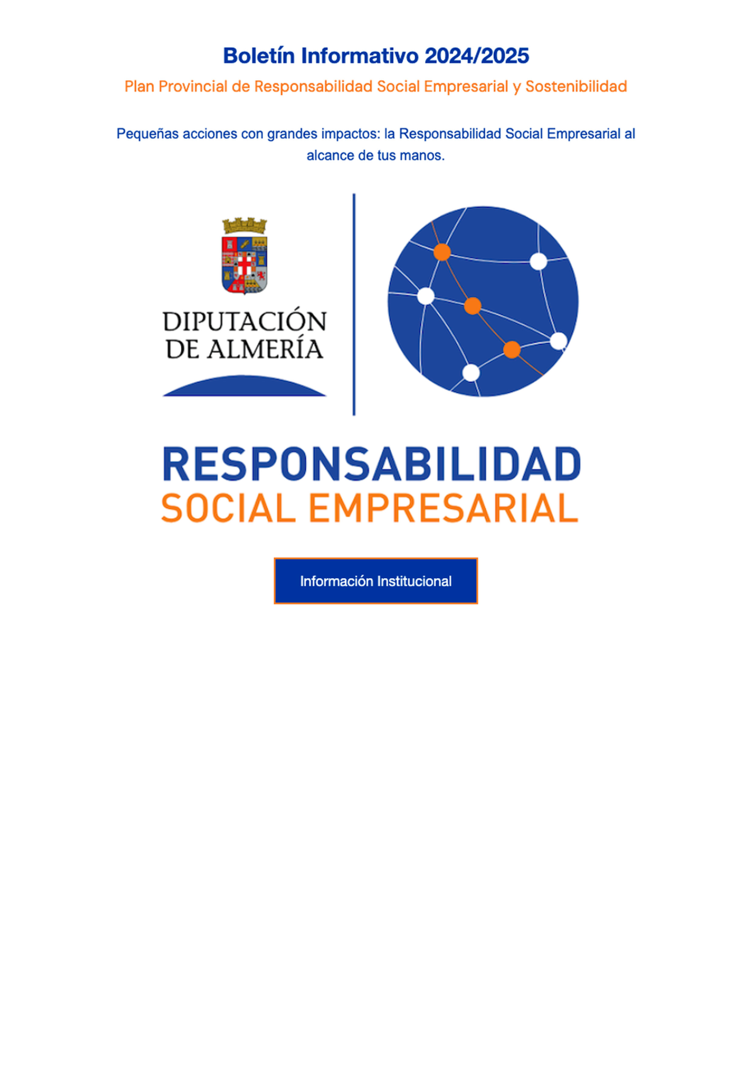 Boletín Informativo Premios RSE